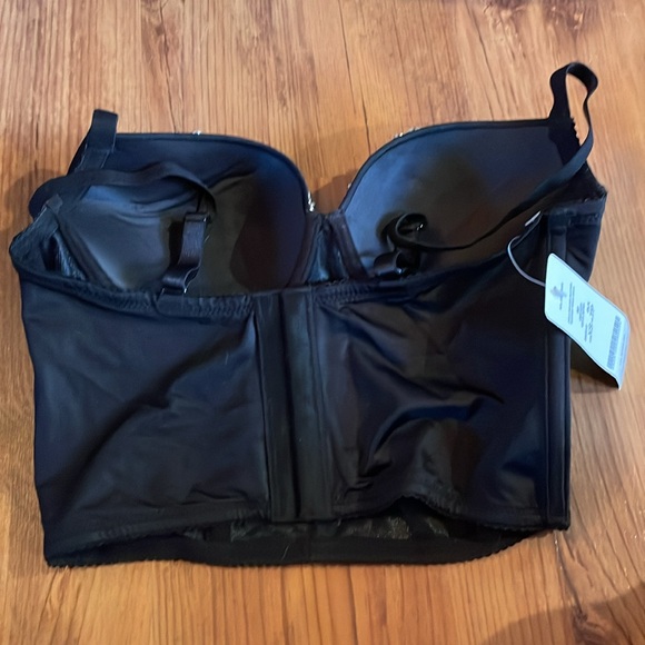 Bebe Jayla Beaded Bustier XS - Picture 6 of 8